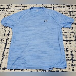 Under Armour Men's Light Blue Athletic Tee XL